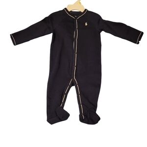 Polo Ralph Lauren cotton baby coverall.